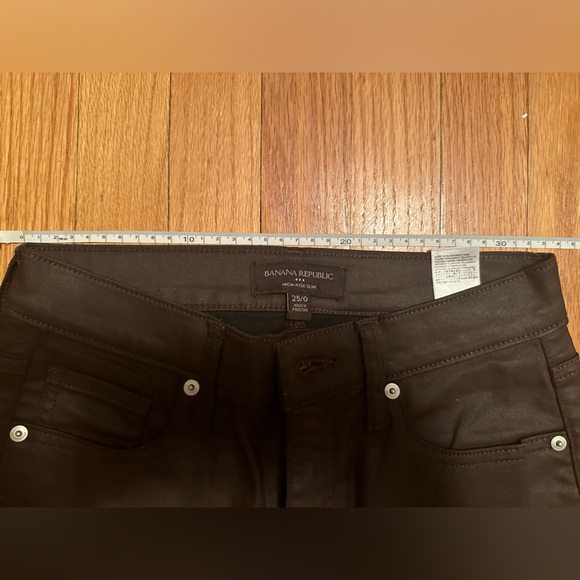Banana Republic Waxed denim size 25 - Picture 7 of 8